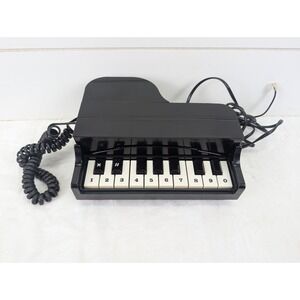 Vintage Columbia Baby Grand Piano Telephone Model PN-10 Retro 80s Phone